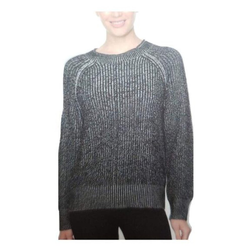 Ellen Tracy Ladies' Roll Neck Sweater (Black Marl, Large)